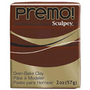 Premo Sculpey Oven Bake Clay, Burnt Umber, 2oz, cla0028