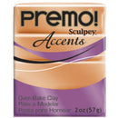 Premo Sculpey Accents Oven Bake Clay, Copper, 2oz, cla0022