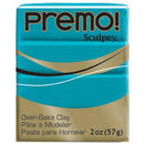 Premo Sculpey Oven Bake Clay, Turquoise Blue, 2oz, cla0029