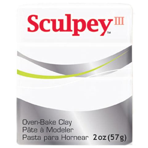 Premo Sculpey Oven Bake Clay, White, 2oz, cla0019