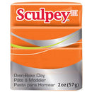 Sculpey III Oven Bake Clay, Sweet Potato Orange, 2oz, cla0014