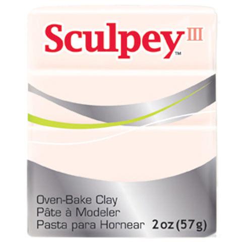 Sculpey III Oven Bake Clay, Beige, 2oz, cla0006