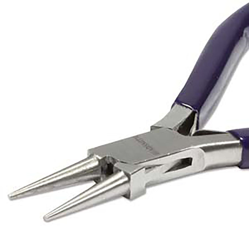 Round Nose Jewelry Pliers, Non-slip Grip, Economy Pliers, tol1040