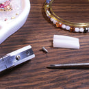 NYLON REPLACEMENTS for Flat Nose Pliers PL550, Nylon Jaws, fits jaws 5mm wide, tol1394