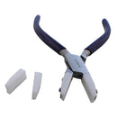 NYLON REPLACEMENTS for Flat Nose Pliers PL550, Nylon Jaws, fits jaws 5mm wide, tol1394