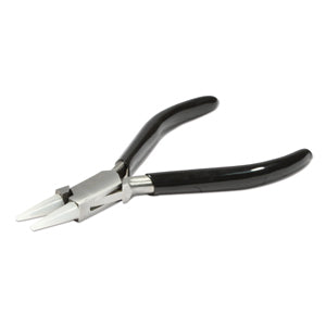 Deluxe Nylon Jaw Round Nose Pliers Tool for Jewelry Making and Crafts, tol1313