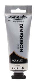 Acrylic Dimension Paint, Cream, 75ml, pnt0108