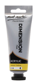 Acrylic Dimension Paint, Lemon Yellow, 75ml, pnt0116