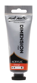 Acrylic Dimension Paint, Orange, 75ml, pnt0132