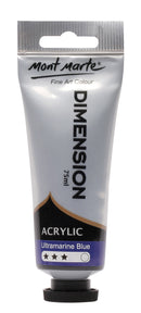 Acrylic Dimension Paint, Ultramarine Blue, 75ml, pnt0139