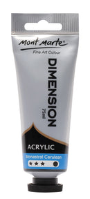 Acrylic Dimension Paint, Monastral Cerulean Blue, 75ml, pnt0125
