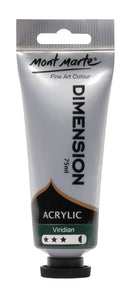 Acrylic Dimension Paint, Viridian Green, 75ml, pnt0123