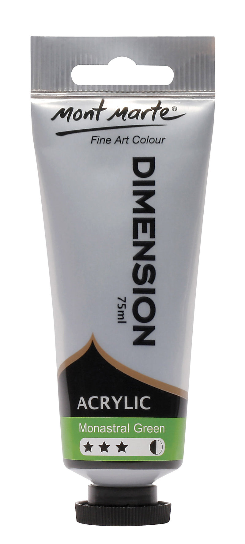 Acrylic Dimension Paint, Monastral Green, 75ml, pnt0100