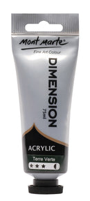 Acrylic Dimension Paint, Terra Verte Green, 75ml, pnt0101