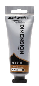 Acrylic Dimension Paint, Raw Sienna, 75ml, pnt0143