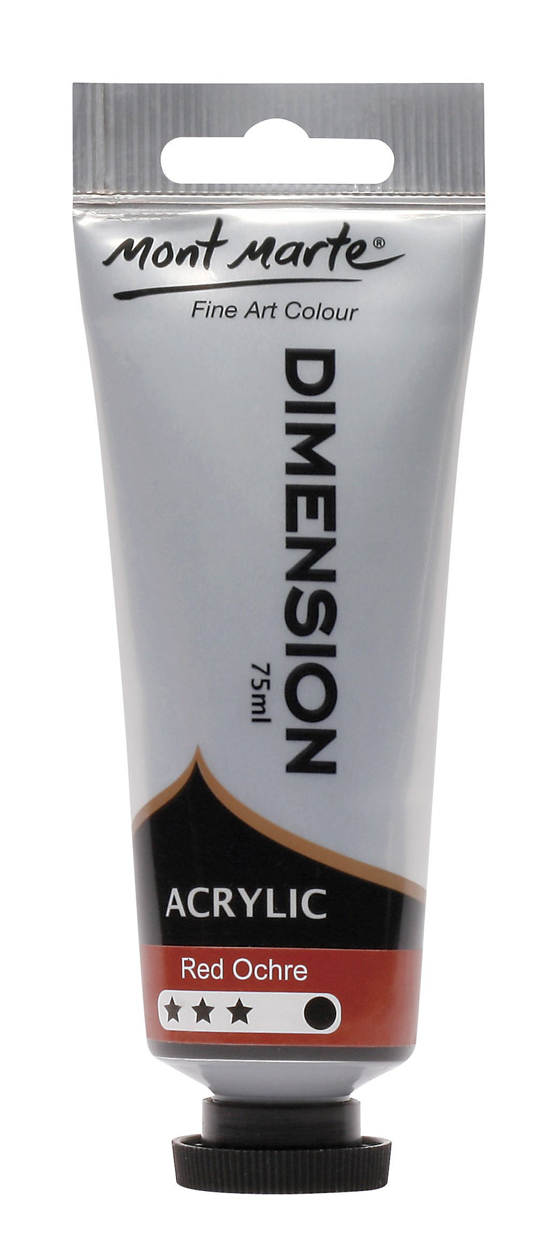 Acrylic Dimension Paint, Red Ochre, 75ml, pnt0145