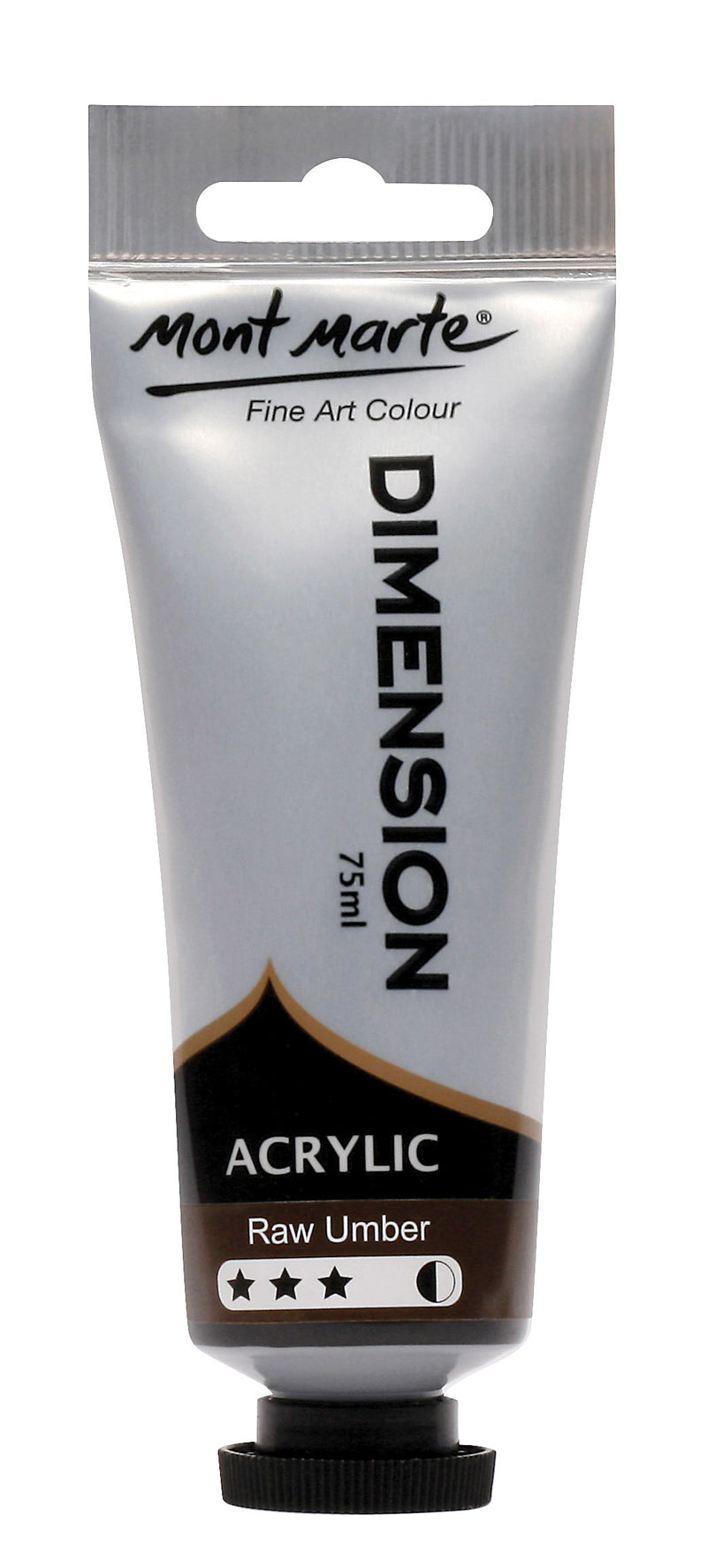 Acrylic Dimension Paint, Raw Umber, 75ml, pnt0146