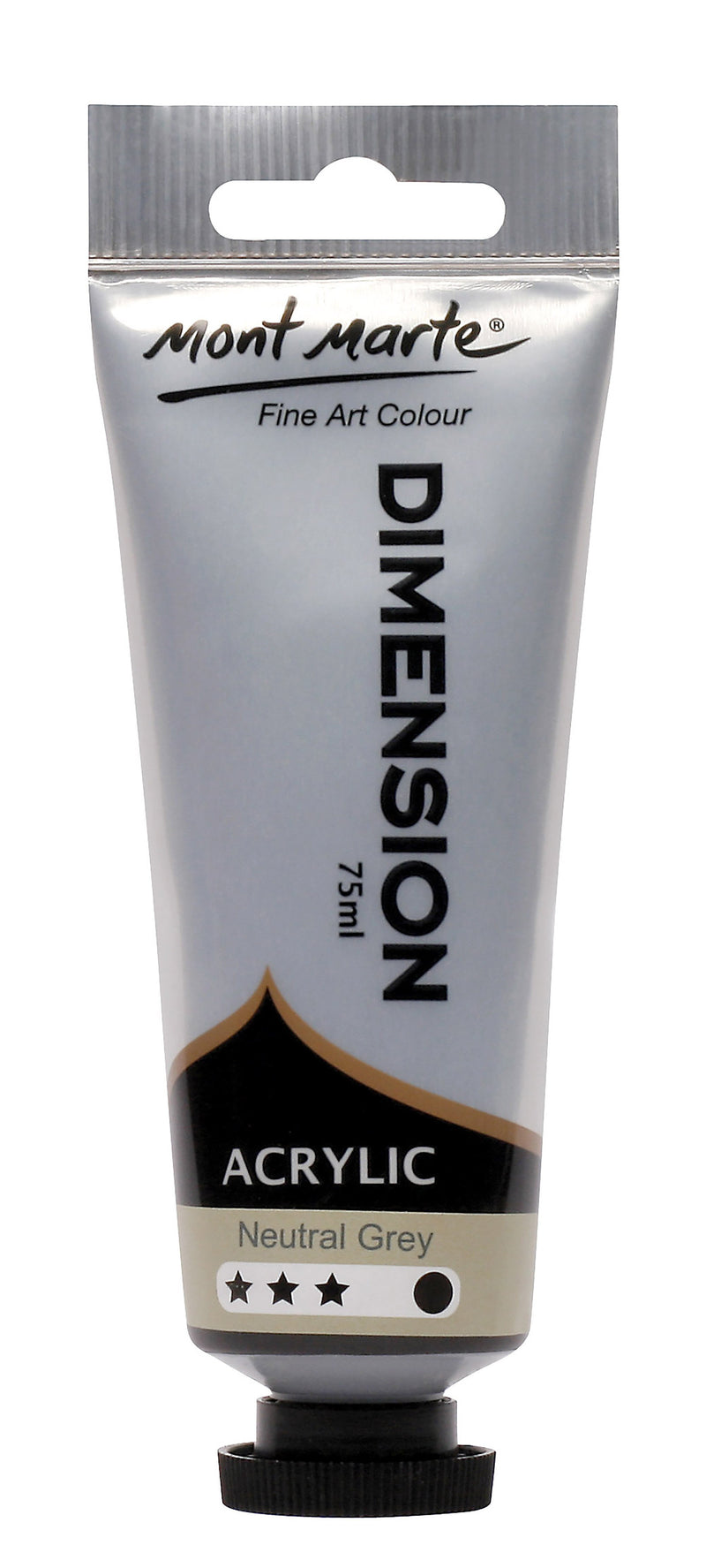 Acrylic Dimension Paint, Neutral Gray, 75ml, pnt0118