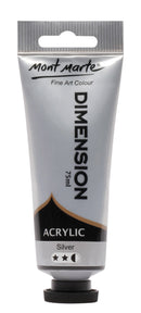 Acrylic Dimension Paint, Silver, 75ml, pnt0149
