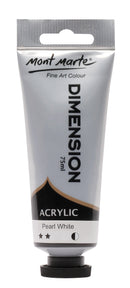 Acrylic Dimension Paint, Pearl White, 75ml, pnt0166