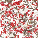 Quarter Tila Glass Beads Mix Miyuki Chocolate Covered Cherries QTL-MIX211 bsd0586