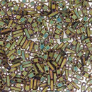 Quarter Tila Glass Beads Miyuki Khaki Iris QTL2035 bsd0331