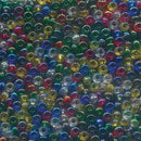 6/0 Czech Glass Seed Beads, Cosmic AB Mix, Round, SB6-19226, bsd0850