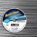 100 ft Soft Flex Beading Wire, 49 strand Stainless Steel Nylon-Coated .019", 0.48mm, 26 lbs, wir0146