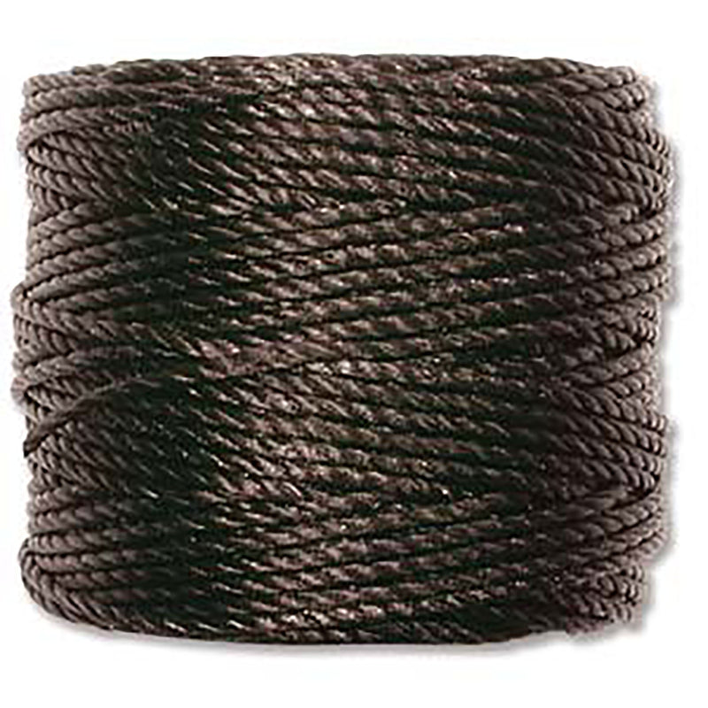 Black Tex 400 S-Lon Heavy Weight Cord, Nylon, 35 yard spool, cor0432