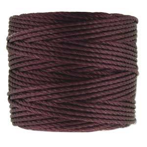 Eggplant Tex 400 S-Lon Heavy Weight Cord, Nylon, 35 yard spool, cor0481