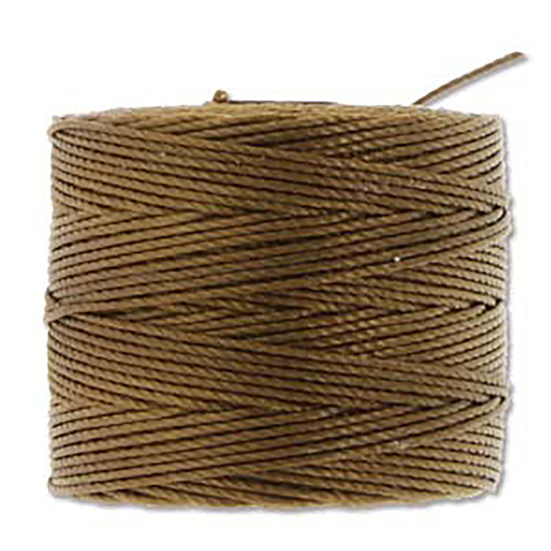 Milk Chocolate Brown Tex 400 S-Lon Heavy Weight Cord, Nylon, 35 yard spool, cor0429