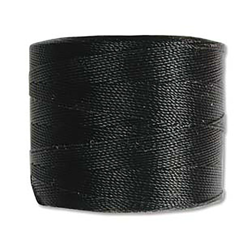 Black Tex 70 S-Lon Micro Weight Cord, Nylon, 287 yard spool, cor0371