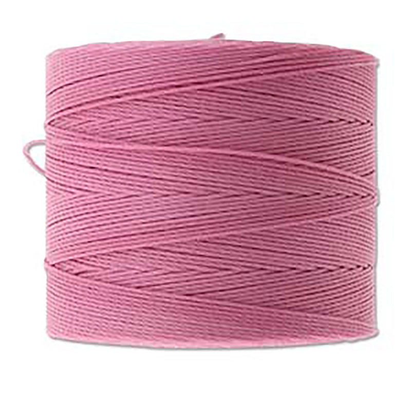 Light Orchid Pink Tex 70 S-Lon Micro Weight Cord, Nylon, 287 yard spool, cor0374