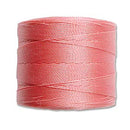 Rose Pink Tex 70 S-Lon Micro Weight Cord, Nylon, 287 yard spool, cor0378