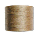 Beige Sand Tex 70 S-Lon Micro Weight Cord, Nylon, 287 yard spool, cor0382