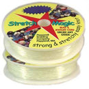 25m Clear 0.7mm STRETCH MAGIC Elastic Bead Stringing Stretch Cord, cor0047