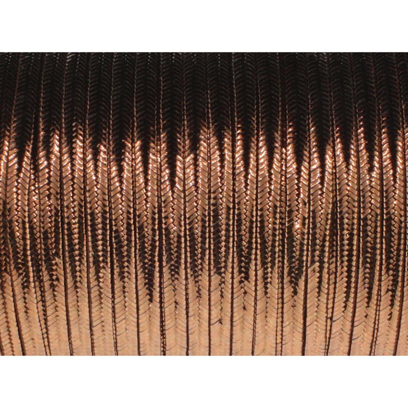 Soutache Tyrol Braid Cord, Bronze Metallic, 3mm, 3 yds, cor0274