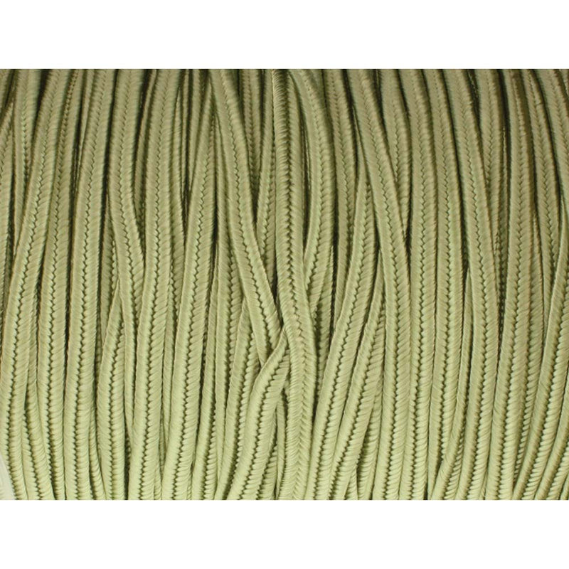 Soutache Tyrol Braid Cord, Ivy Green, 3mm, 3 yds, cor0238