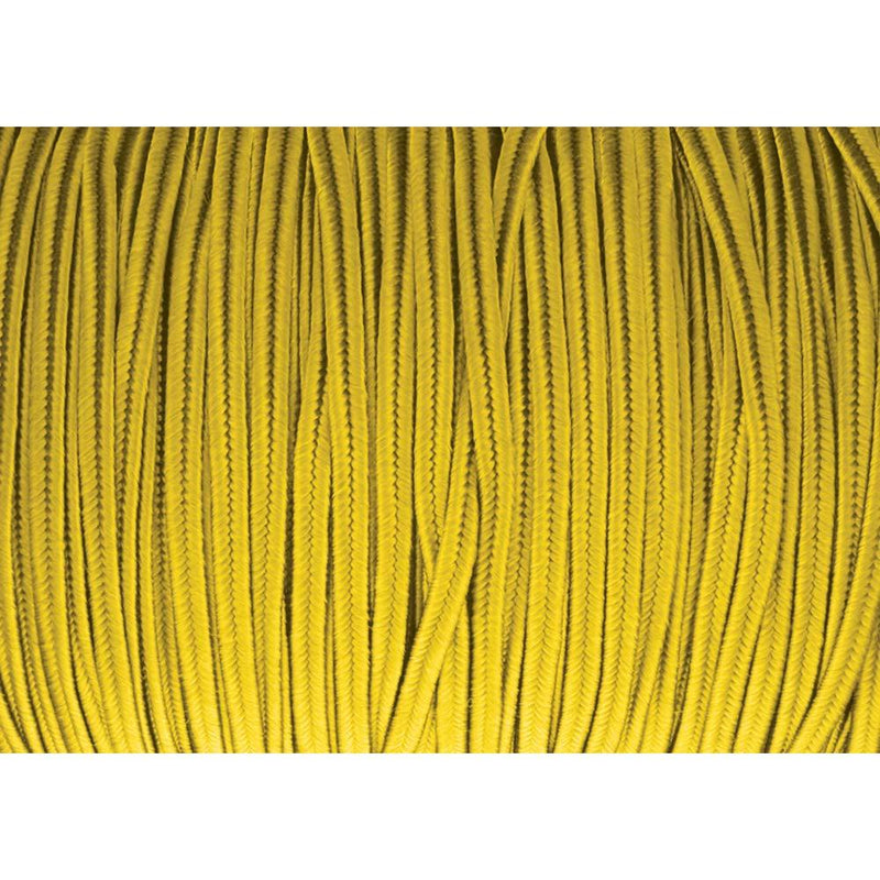 Soutache Tyrol Braid Cord, Goldenrod Yellow, 3mm, 3 yds, cor0247