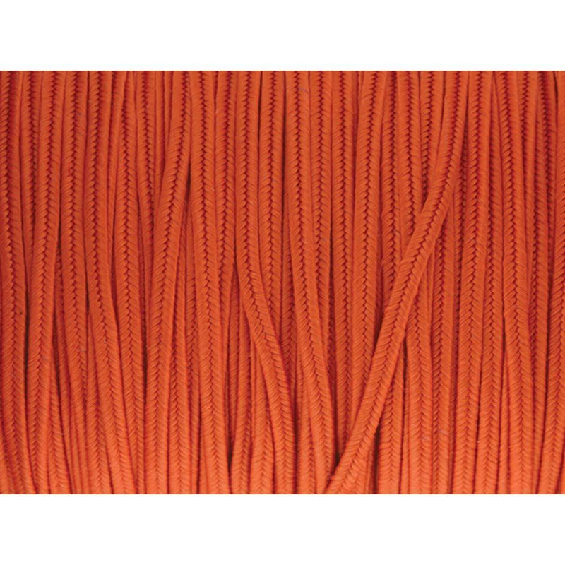 Soutache Tyrol Braid Cord, Saffron Orange, 3mm, 3 yds, cor0276