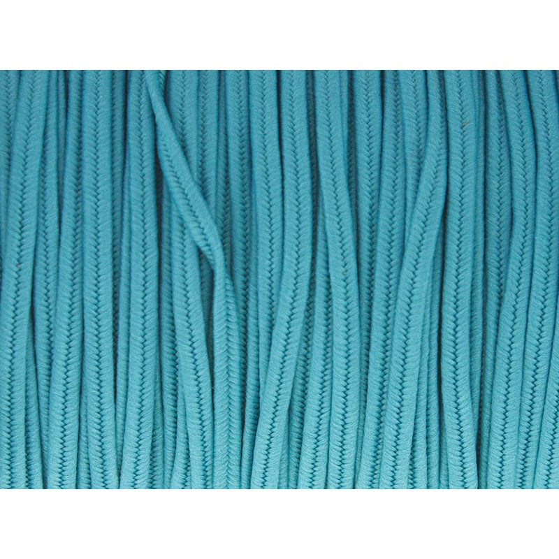 Soutache Tyrol Braid Cord, Teal Blue, 3mm, 3 yds, cor0250