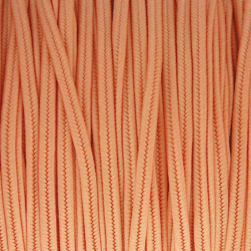 Soutache Tyrol Braid Cord, Peach, 3mm, 3 yds, cor0269