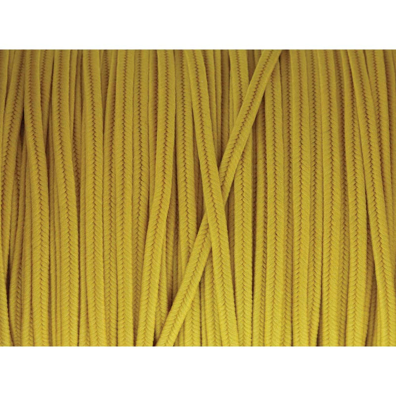 Soutache Tyrol Braid Cord, Cadmium Yellow, 3mm, 3 yds, cor0246