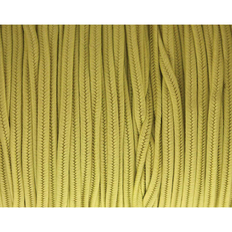 Soutache Tyrol Braid Cord, Maize Yellow, 3mm, 3 yds, cor0248