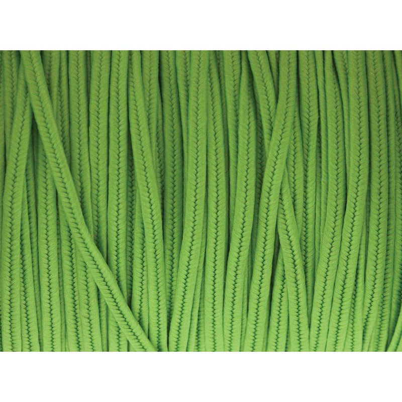Soutache Tyrol Braid Cord, Lime Green, 3mm, 3 yds, cor0296