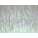 Soutache Tyrol Braid Cord, Textured Metallic Iris White AB, 3mm, 3 yds, cor0272