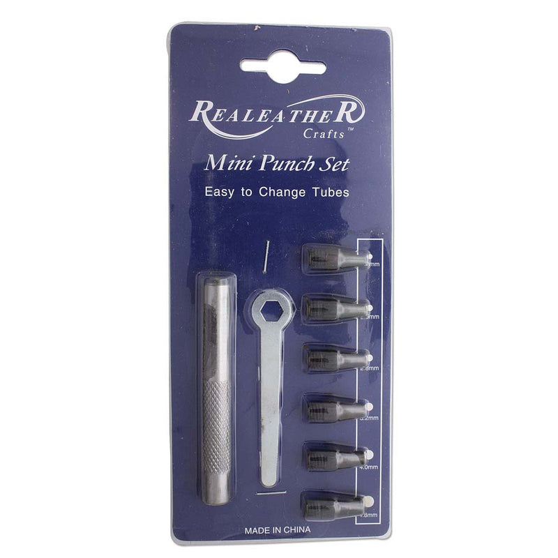 Leather Mini Punch Set, Realeather Crafts, Lth0076