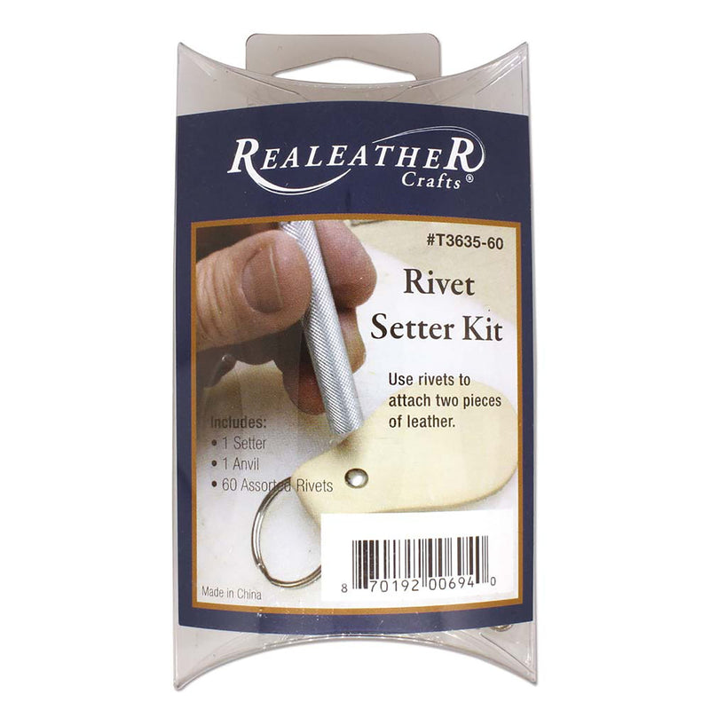 Rivet Setter Kit Realeather Crafts, Lth0068