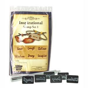 Inspirational Quote Stamp Set for Leather Stamping, tol1174