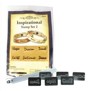 Inspirational Quote Stamp Set for Leather Stamping, tol0943